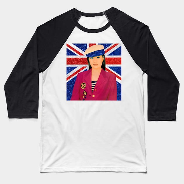 Sonia's Red, White & Blue Baseball T-Shirt by FashionGoesPop